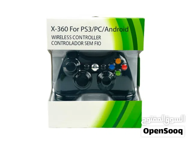 جويستك اكس بوكس لاسلكي تعمل على أربع أجهزه ( XBOX 360  PS3  PC  هواتف الاندرويد )