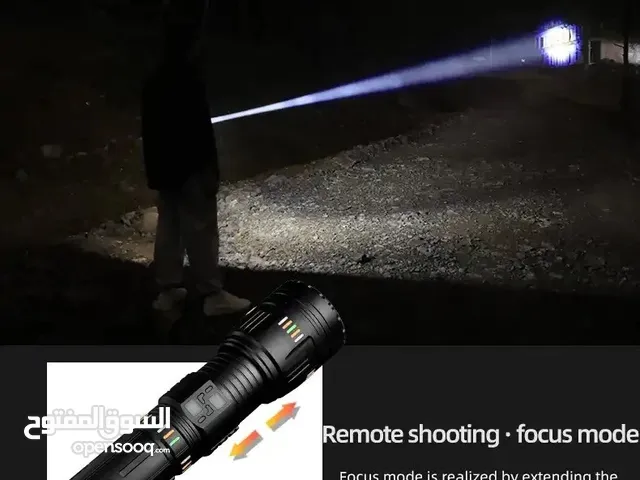 كشافات المدى الطويل  زوم تلسكوبي باليد شحن طويل المدى مقاوم للامطار وللضروف المناخية انتشار وتوسيع ا