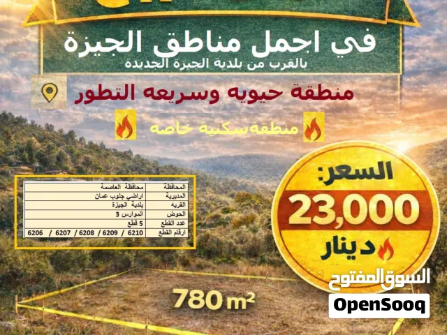 ارض للبيع في اجمل مناطق الجيزة بالقرب من بلدية الجيزة للبيع بسعر مغري جدا