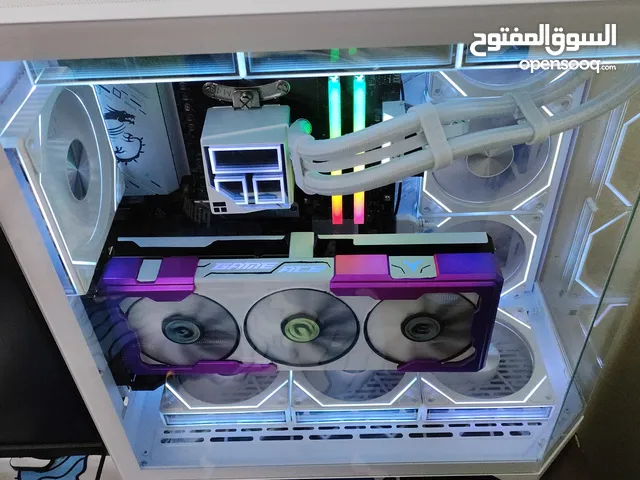 أقوى و أحدث بي سي قيمنق من شركة AMD Ryzen7 7700, Rx9060XT 16GB مع شاشة 180هرتز و ماوس و كيبورد
