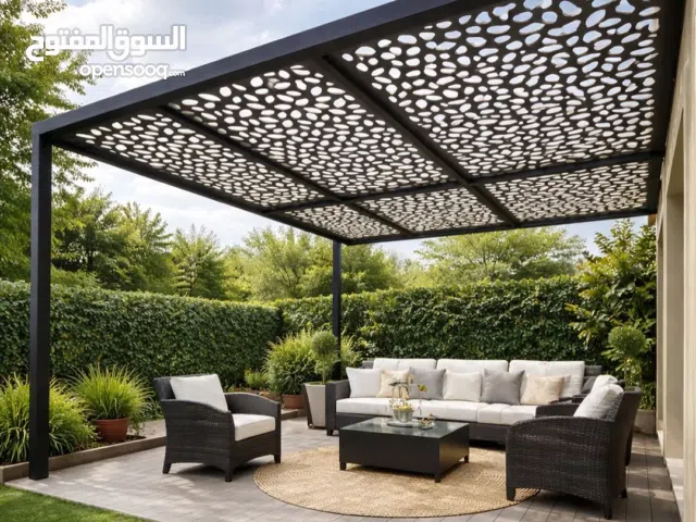 #برجولات_حديد #برجولات_فلل_وقصور #برجولات_حديد_على_شكل_خشب #برجولات_أسطح_برجولات_حديد_برجولات_خشبية_