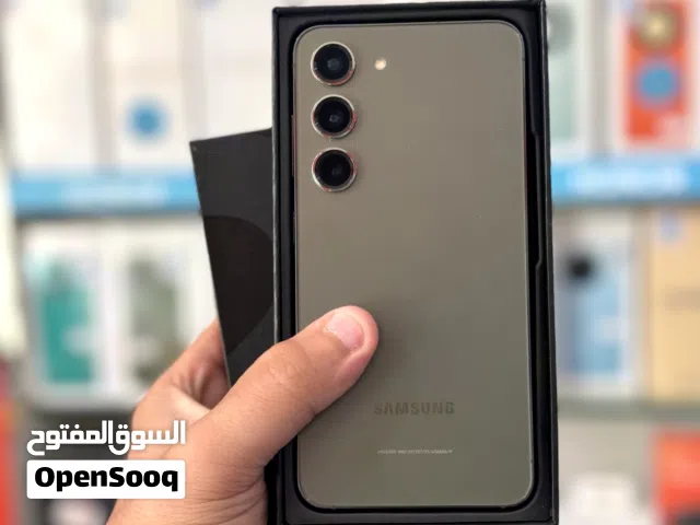 عرض خااص : Samsung S23 256gb هاتف نظيف جدا بحالة الوكالة بدون اي شموخ أو أعطال مع ضمان و ملحقات
