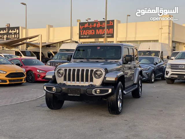 Jeep Wrangler Sahara 2020 Gray 4-Door