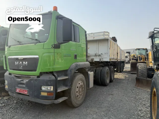 للبيع راس شاحنه مان أوروبي 2012 مع سطحه بلووك 2010 السعر 22000 قابل
