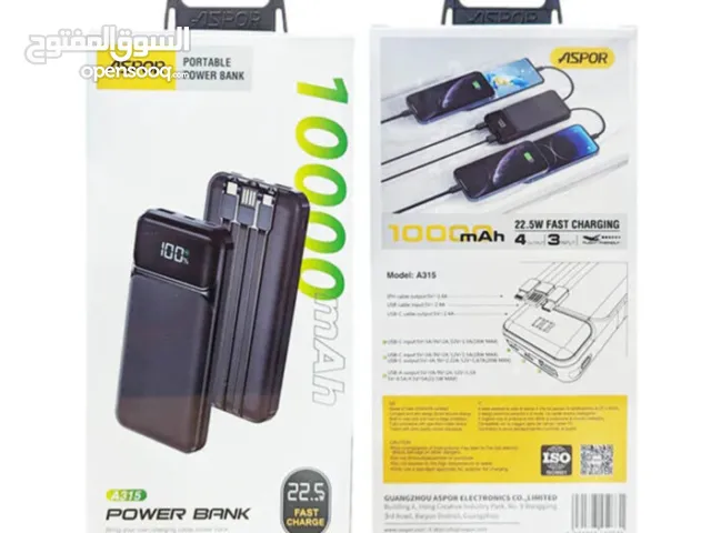 باور بانك بسعة 10,000 mAh في تصميم نحيف وخفيف الوزن