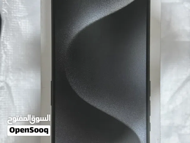 15 برو ماكس ذاكره 512 بطاريه 93 شرق اوسط اخو الجديد