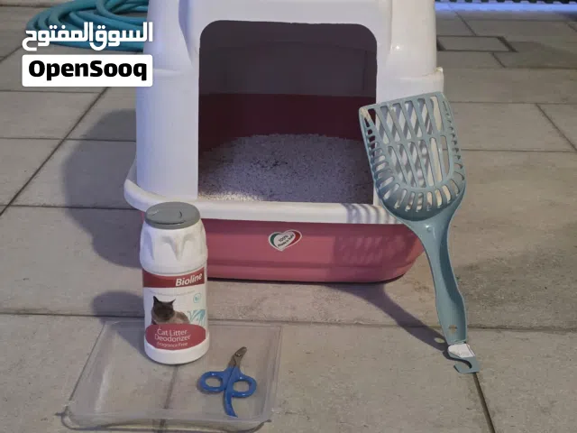 ليتر بوكس و حامل للقطط