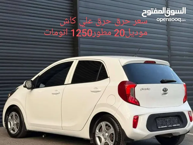 كاش او نص بنص بيكانتو مطور1250 سعر حرق45