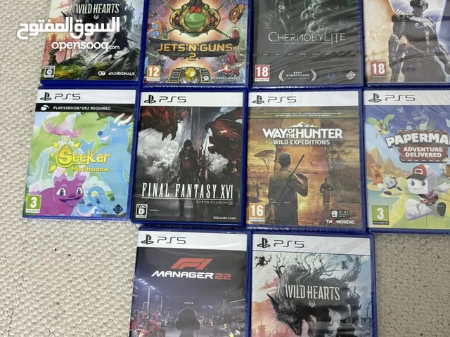 سيديهات بلايستيشن 5 جديد