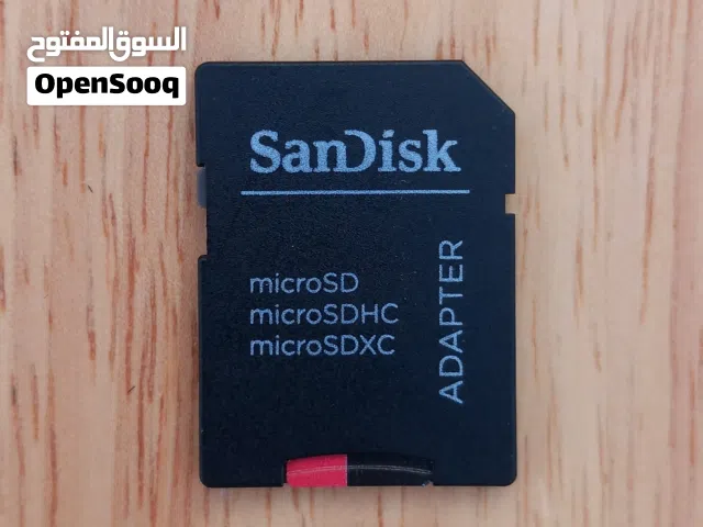 ميموري 64 SanDisk أصلية شبه جديدة مناسبة للكاميرات والتلفونات