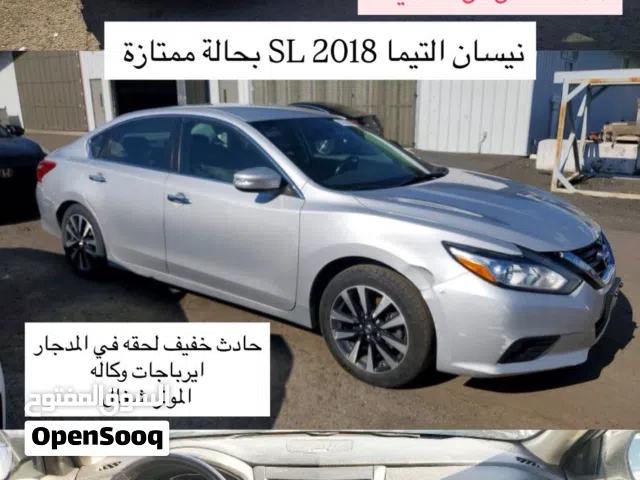 نيسان التيما 2018 SL بحالة ممتازة