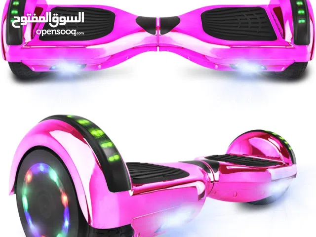 HOVERSTAR Hoverboard مع مكبر صوت بلوتوث ، سكوتر ذاتي التوازن مع أضواء LED ، جناح لوحات تحوم كهربائي