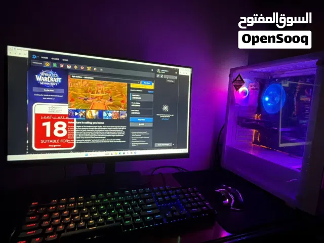 Fullset gaming pc +(brand new rgp headphones - wireless network card)