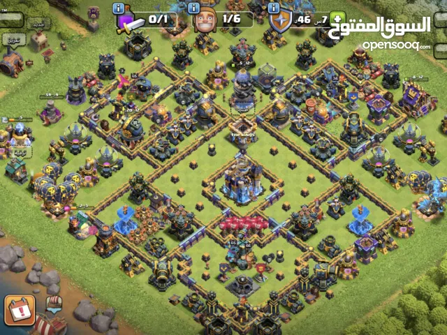 كلاش اوف كلانس لفل 18 للبيع