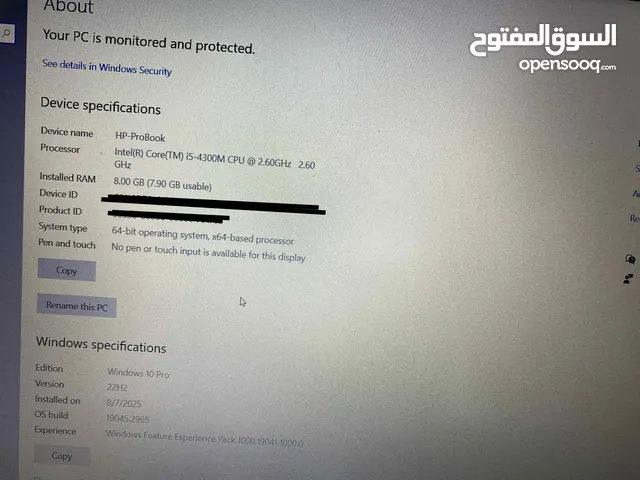Windows HP for sale in Jumayl