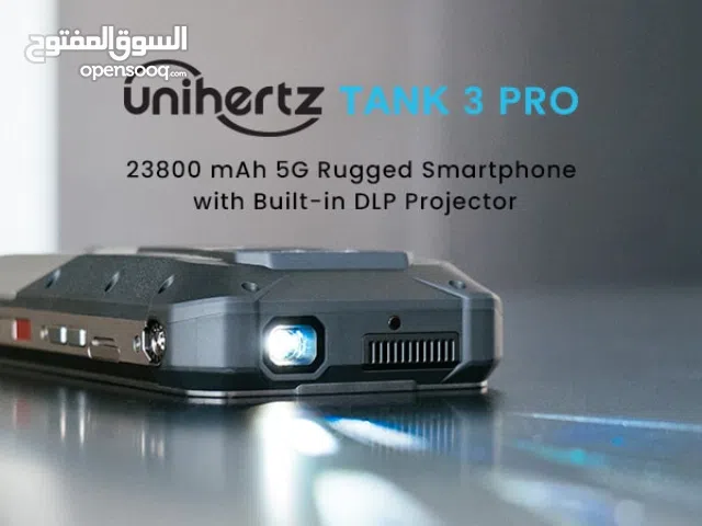 Tank 3 Pro - 23800mAh 5G Rugged Smartphone with Built-in DLP Projector    unihertz tank 3 pro 8849