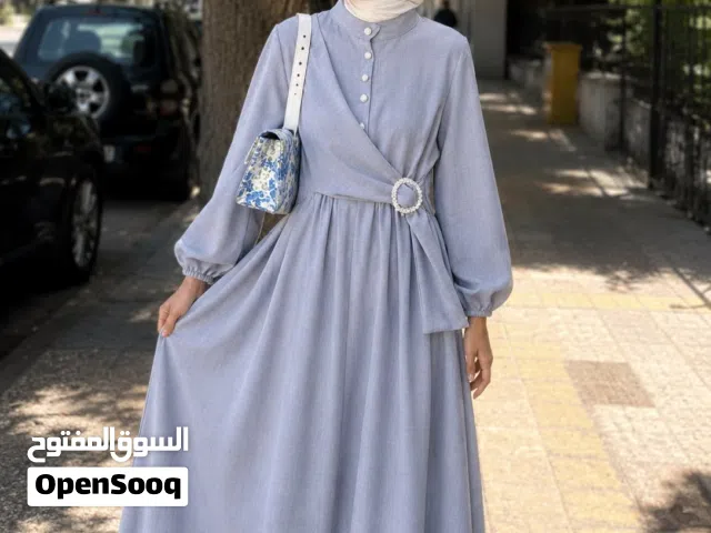 الكشخة علينا والسعر علينا كمان   فستـان ربـط دبـل كلـوش بـس 8دينـار  الـخـامـة مالنـج