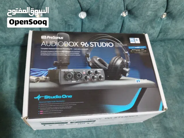 للبيع استوديو تسجيل كامل PreSonus AudioBox 96 Studio + Studio One 7 Pro أصلي للبيع طقم تسجيل