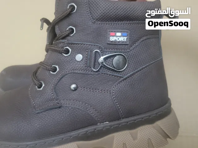 Bronze Sport Boots – Strong Sole – Good Condition