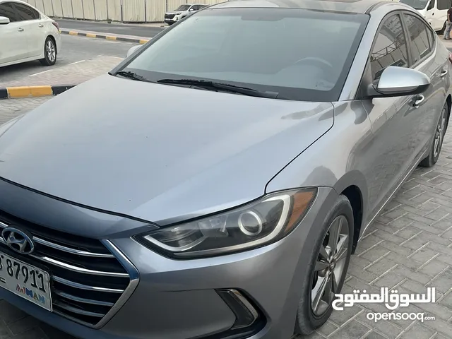 هيونداي النترا 2017 - فل اوبشن - امريكي - رمادي -Hyundai Elantra 2017 - Full Options -USA - Grey