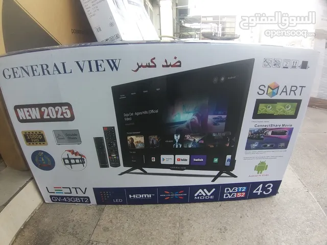 General View Smart 43 inch TV in Amman
