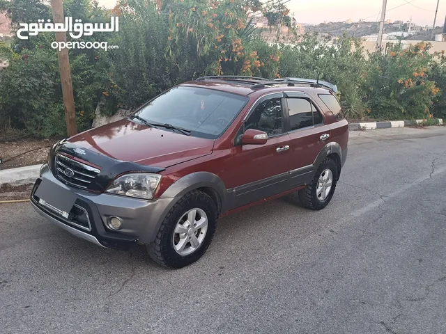 جيب كايا سورنتو موديل 2008_(ركاب 6+1)ديزل ماتور 2500دفع رباعي فل فل اضافات مع فتحة سقف مميز من الاخر