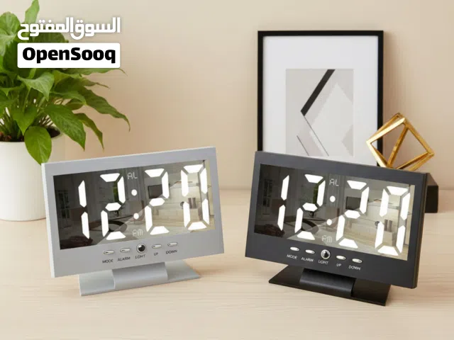 Réveil Numérique Miroir LED Moderne DS-8082L – ساعة منبه رقمي
