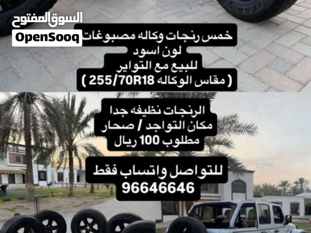خمس رنجات للجيب رانجلر 2019 وكاله للبيع ، مصبوغات اسود