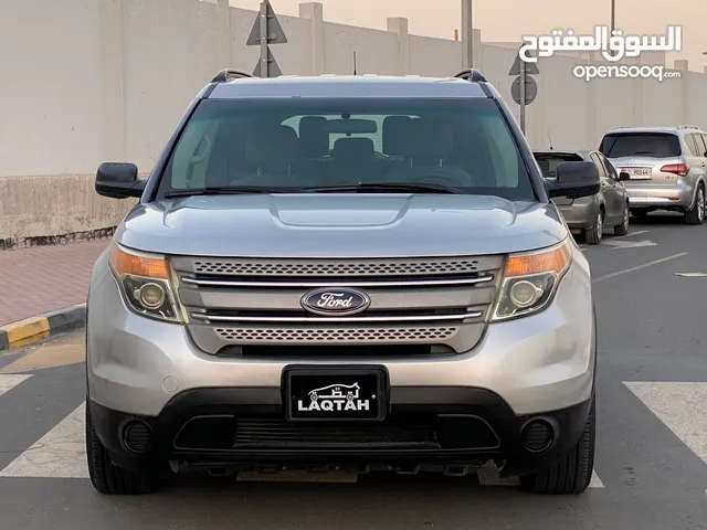 فورد اكسبلورر موديل 2014 بدون حوادث مثبت سرعة تحكم رنجات حساسات جناح خلفى بحالة ممتازة
