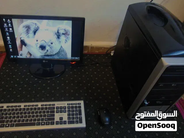 كمبيوتر كامل للبيع بسعر مناسب لجميع و الله يطرح البركه لصاحب النصيب