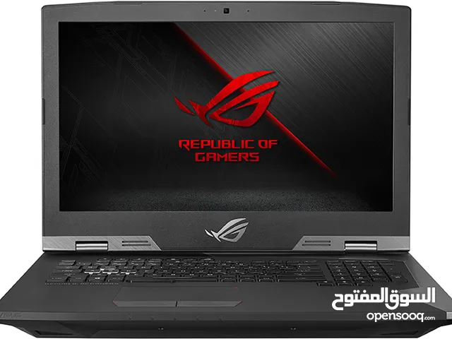 لابتوب للبيع ASUS ROG G703GX-XS71 للالعاب القويه والبرامج (بديل الدسكتوب في الاداء العالي )