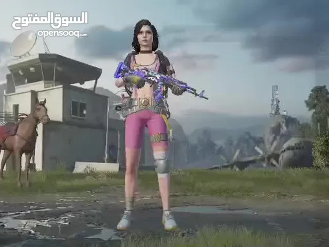 PUBG account with 1k uc