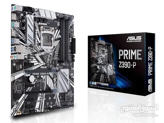asus motherboard z390-p and processor intel celeron
