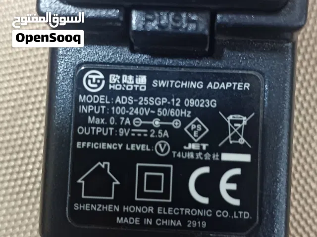 شواحن 9 فولت 2.5 امبير