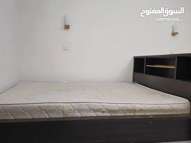 Bed with mattress