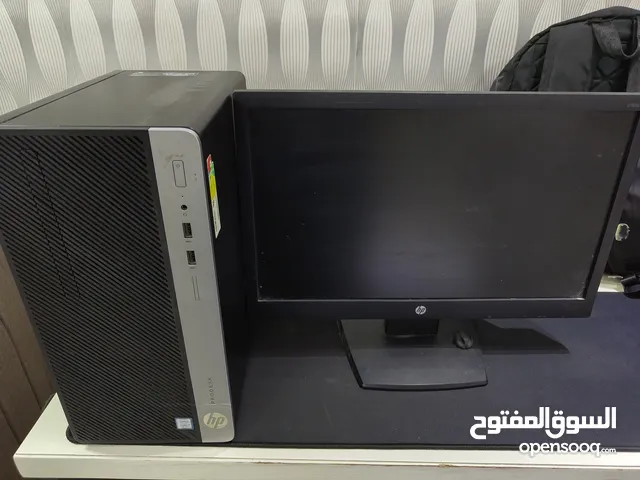 كمبيوتر مكتبي بمعالج i7 الجيل السابع - 16GB RAM + شاشة 15.6 بوصة