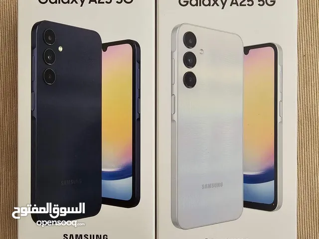 جهاز جديد Samsung A25 5G رام 12 جيجا  128 هدية كفر ولزقة وشاحن الاصلي متوفر توصيل