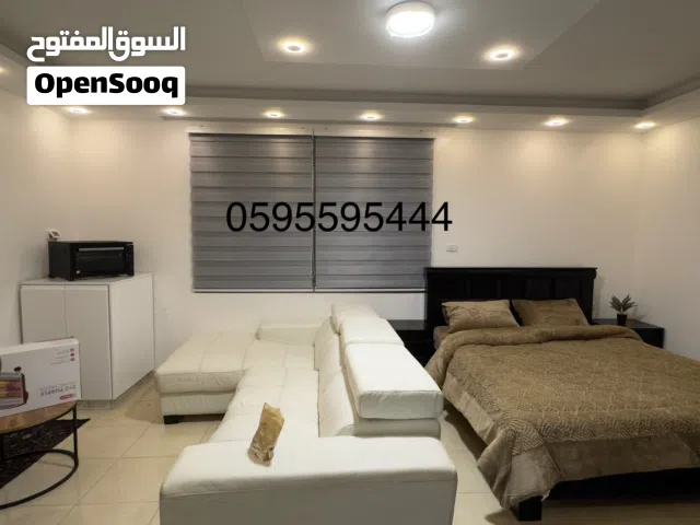 50 m2 Studio Apartments for Rent in Ramallah and Al-Bireh Al Irsal St.