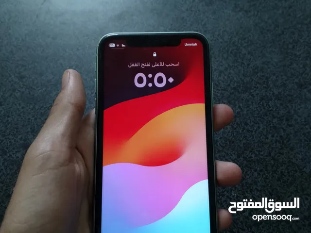 ايفون 11 مستعمل بحاله ممتازه