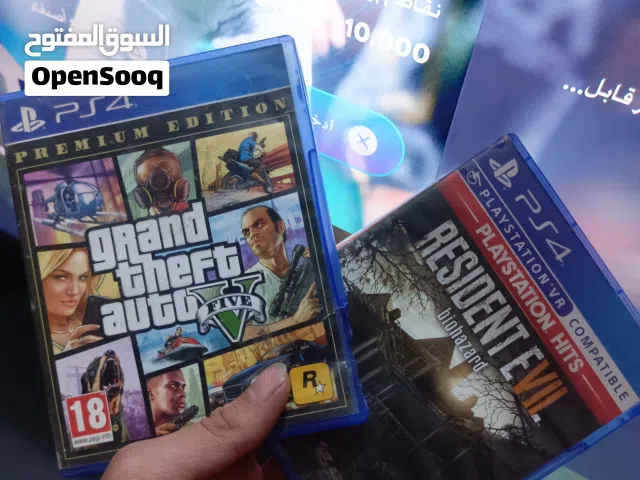 أقراص بلي مستعمل على 12 وجديدة على 15