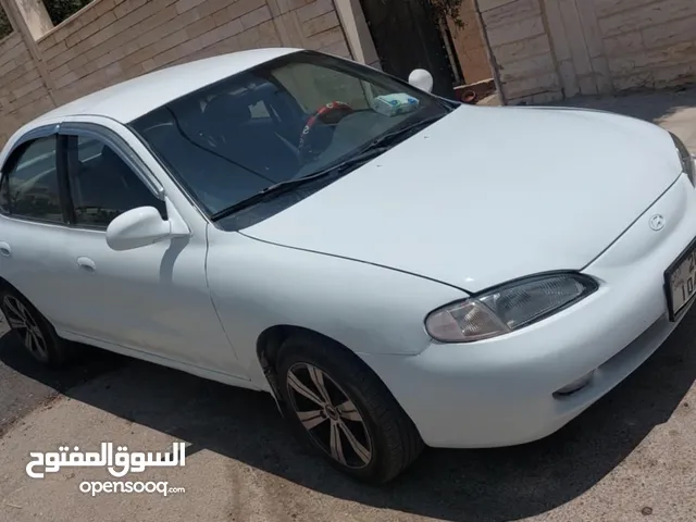 هونداي افانتي موديل 1997 جير عادي لون ابيض
