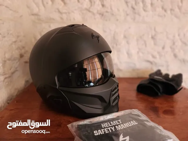 motorcycle helmet scorpion combat 2 EXO خوذة دراجة نارية.