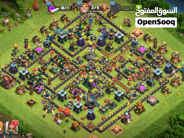 حساب كلاش اوف كلانس ب11ريال