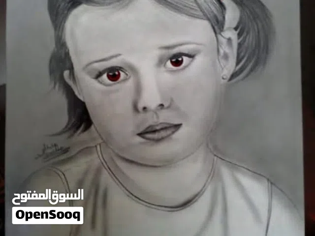 رسم بالريشة او قلم الرصاص  اي منظر او صور شخصية اؤسم صورتك طبق الأصل.. اي خطأ مردود