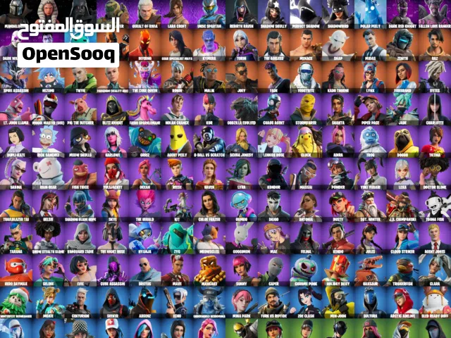 حساب ابيك فورت نايت وروكيت ليق