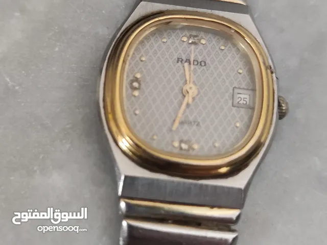 ساعة RADO سويسرية أصلية (تصميم أنيق - بحالة ممتازة)