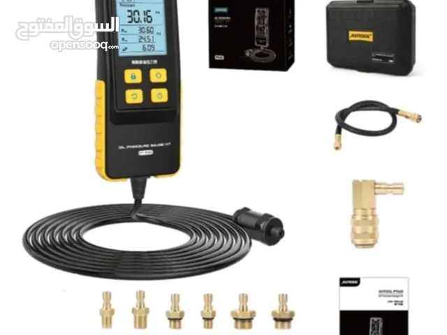 يتوفر لدينا #Oil_Pressure_Gauge_Kit  جهاز فحص ضغط زيت المحرك   الادابترات مصنعه من مادة النحاس