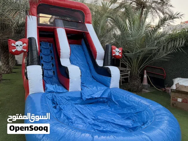 زحلاقية مائية عدد 5 جديدة لعدم التفرغ ارتفاع 7 متر عرض 3.5