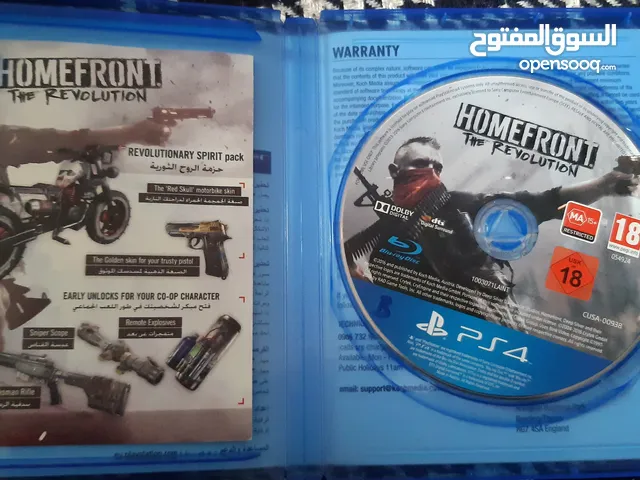 سيدي HOMEFRONT للبيع ا للبدل بحالة الجديد PS4