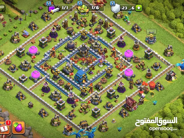 حساب كلاش اوف كلانس تاون 12